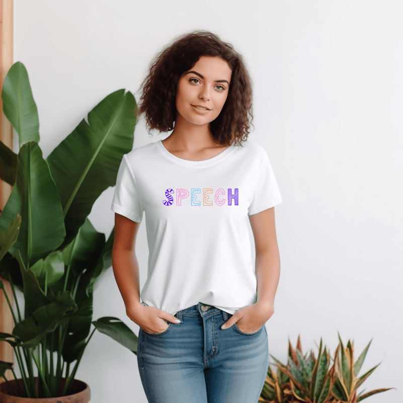 5 Colorful Fun Font Speech