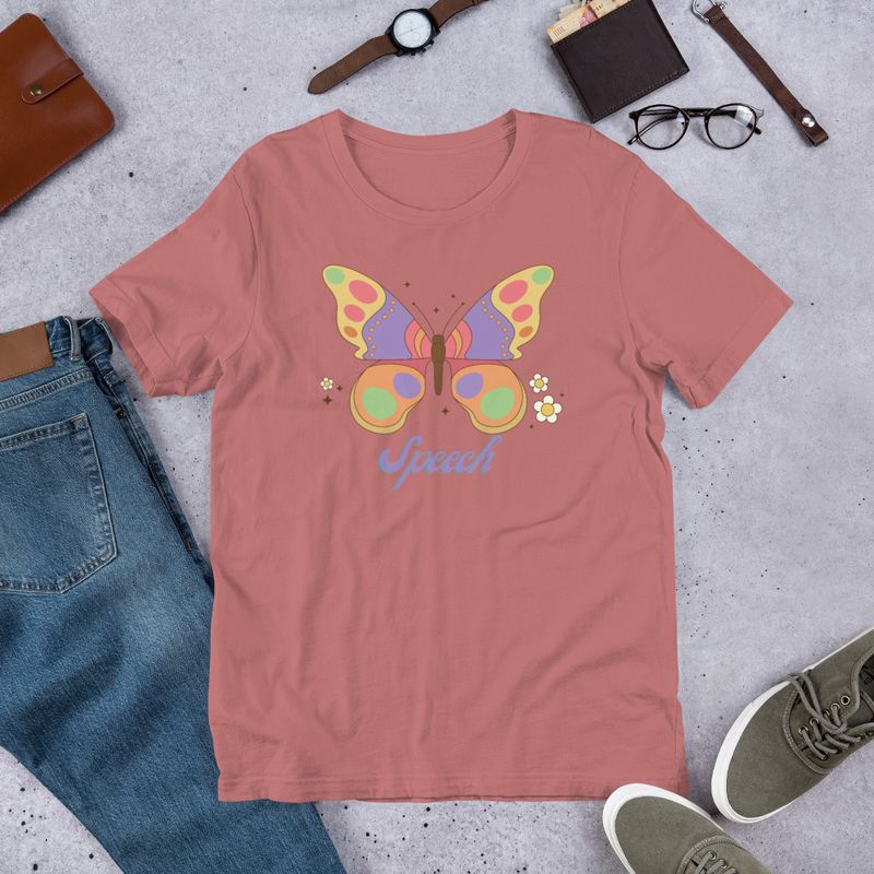 9 Retro Speech Butterfly