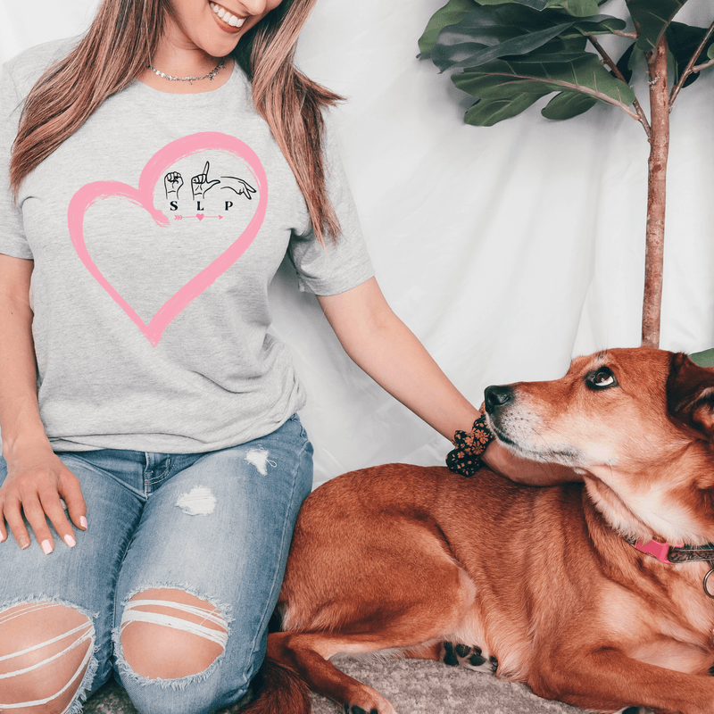 10 ASL Lt Pink Heart SLP