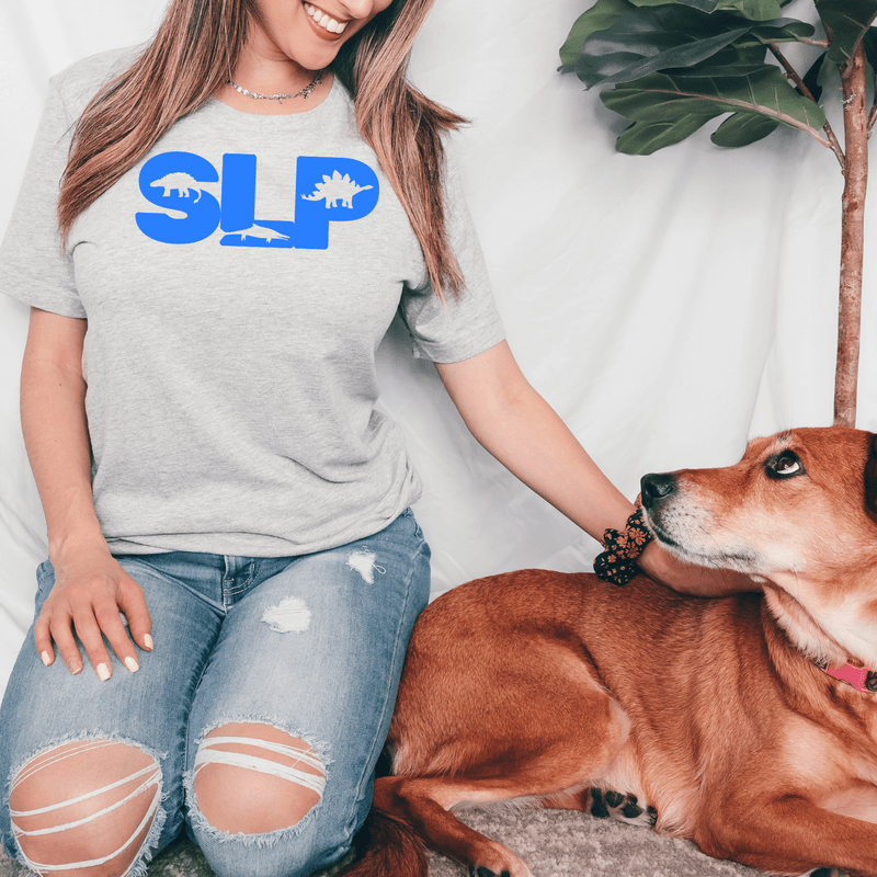 46 Blue SLP Dinosaurs