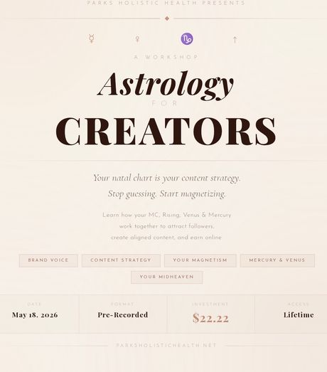 Astrology for Creators 