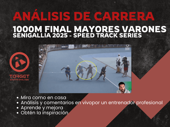 1000m - Senigallia - Mayores Varones - Speed Track Series - ES