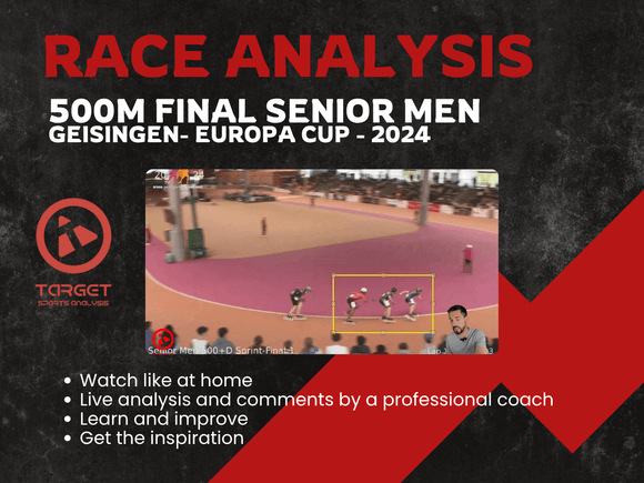 500m Final - AGI 2025 - Senior Men - Europa Cup ENG