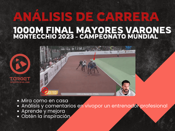 1000m final - Worlds 2023 - Mayores Varones - ES