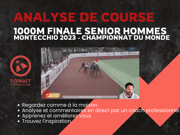 1000m final - Worlds 2023 - Senior Hommes - FR