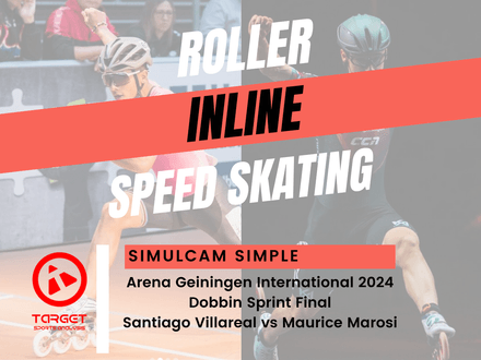 Simple Simulcam - AGI 24 - Santiago Villareal vs Maurice Marosi