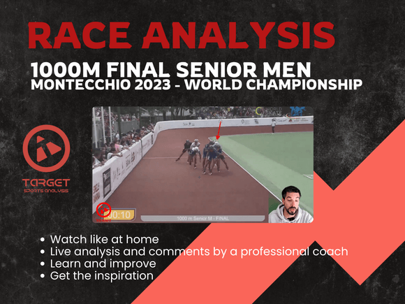 1000m final - Worlds 2023 - Senior Men - ENG