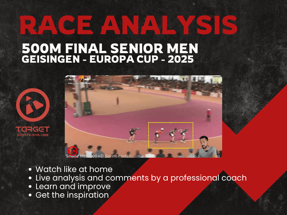 500m Final - AGI 2025 - Senior Men - Europa Cup FRA sub ENG