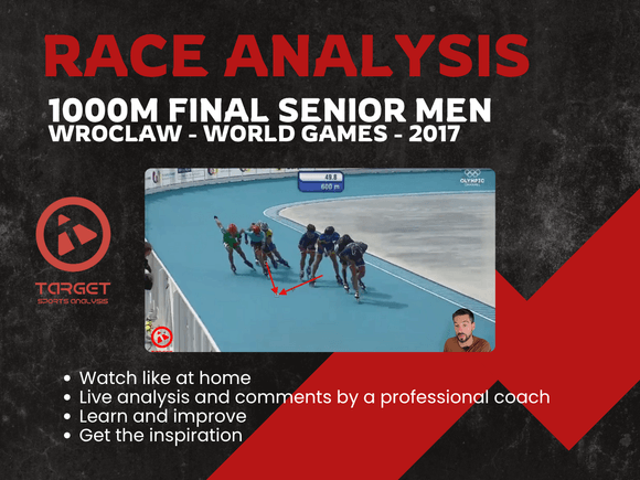 1 k - Wroclaw 2017 - Senior Men - World Games - ENG