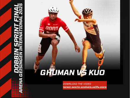 Dobbin sprint final - AGI 2025 - Ghuman vs Kuo