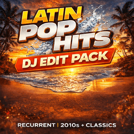 Latin Pop Party Bangers - 2010s &amp; Classics - DJ Edit Pack - 400 Tracks