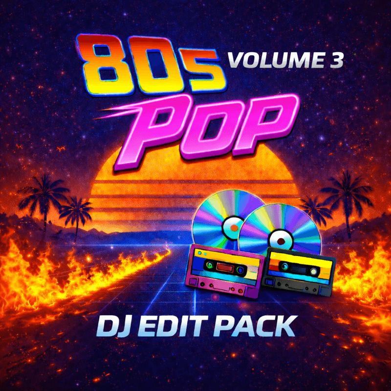 80s Pop Music - DJ Edit Pack - Vol 3 - Over 300 Tracks