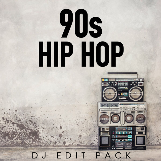 90s Hip Hop DJ Edit Pack - Vol 1 - 400 Tracks