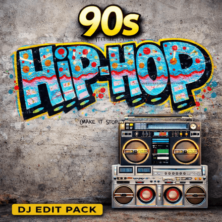 90s Hip Hop DJ Edit Pack - Vol 1 - 400 Tracks