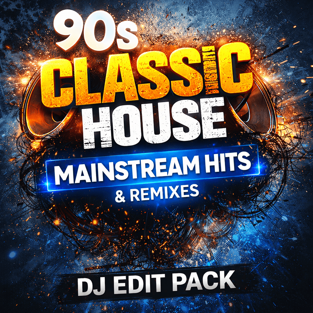 90s Classic House DJ Edit Pack - Over 300 DJ Tracks
