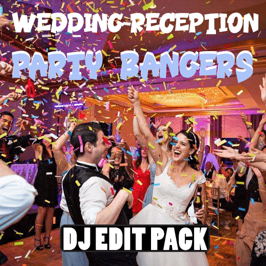 Wedding Reception Party Bangers DJ Edit Pack Vol 250 Tracks