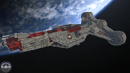 Star Wars: Republic Consular-class cruiser (Charger c70 retrofit)