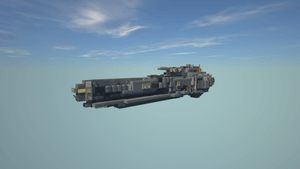Halo: UNSC Anlace-class light frigate