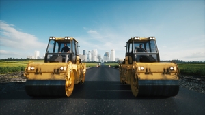 Road surface repair. Construction of a new road