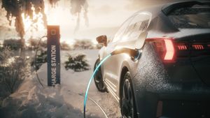 Electric Car Charging in Winter Conditions