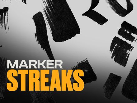 Marker Streaks | Marker Scribbles, 4K Resolution