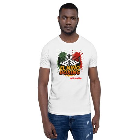 T-shirt El Nino Boxing by SB Coaching Blanc
