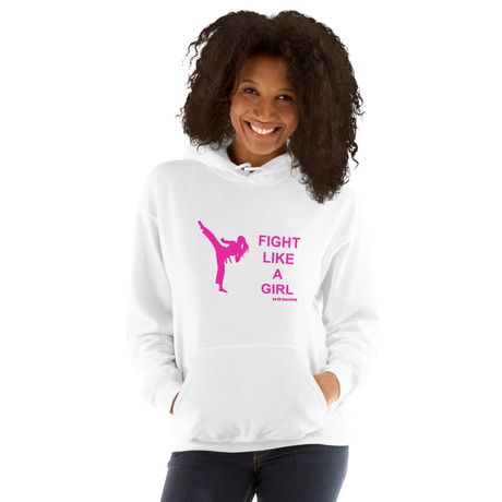 Sweat-shirt à capuche Fight like a Girl by SB Coaching