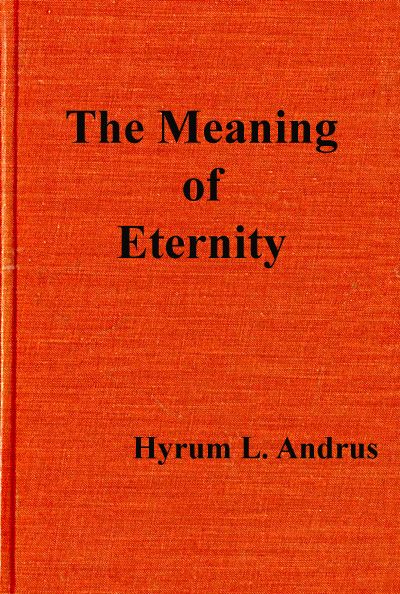 The Meaning of Eternity