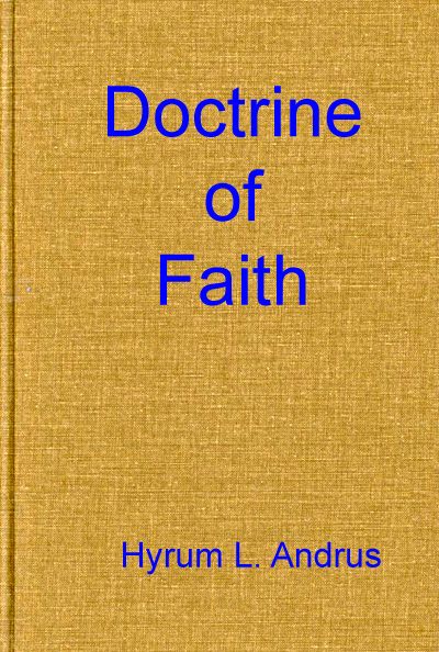 The Doctrine of Faith