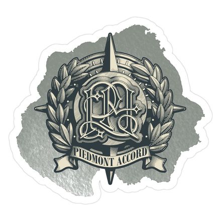 Piedmont Accord Guild Sticker