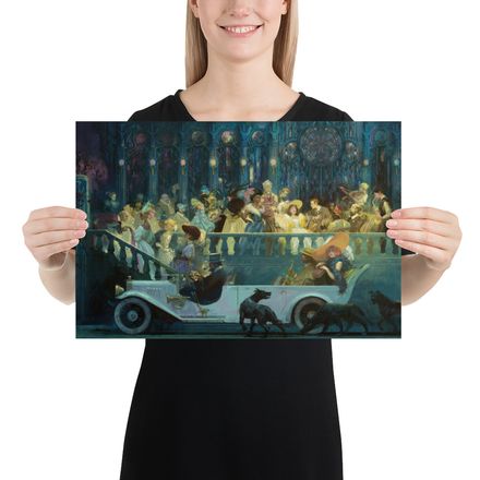 The Grand Entrance 12&quot; x 18&quot; Poster