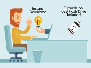 Complete AutoCAD Course - Instant Download + USB Flash Drive