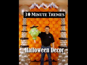&quot;30 Minute Themes - Halloween&quot; with Steven Jones - Balloon Decor Instructional Video