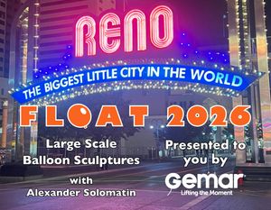 "Large Scale Balloon Sculptures" with Alexander Solomatin