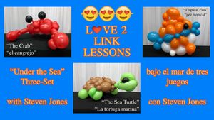 The &quot;Under the Sea Three-Set&quot; - Balloon Recipe Designs by Steven Jones