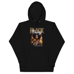 BLACK FAIRY HOODIE