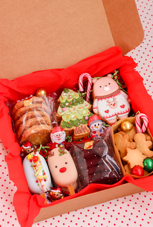 Caixa Bolachas Natal – versão Vermelha