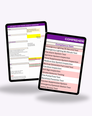 ASC Life Safety Code LogBook