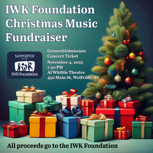 IWK Christmas Music Fundraiser Release Concert Ticket