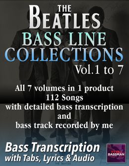 The Beatles - Bass Line Collections - Vol. 1 to 7