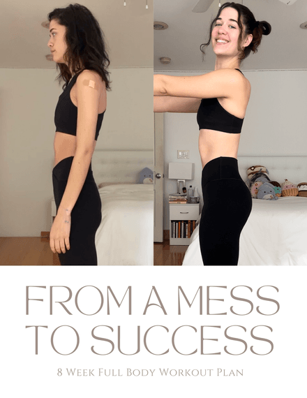 From A Mess To Success Workout Plan