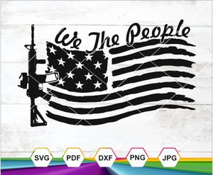 We The People Svg | American flag Svg | 2nd Amendment Svg | American flag Svg | Fourth of july Svg 