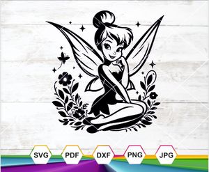 Magical Fairy Bell Clipart Bundle – SVG PNG DXF JPG PDF for Cricut, Sublimation &amp; Stickers