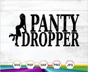Panty Dropper Pack Svg, Bumper Sticker Svg, Car sticker decal, Cricut cut file, Silhouette cameo