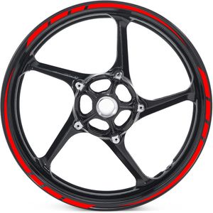 Motorcycle Rim Sticker SVG PNG DXF PDF | 17 Inch Wheel Decal | Sport Bike Digital Download