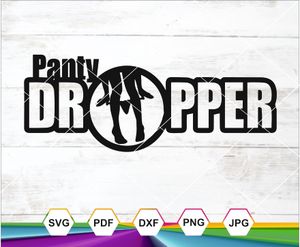 Panty Dropper Pack Svg, Bumper Sticker Svg, Car sticker decal, Cricut cut file, Silhouette cameo