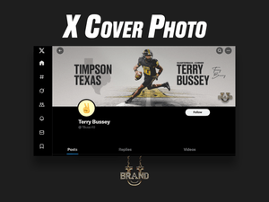 X Cover Photo Graphic