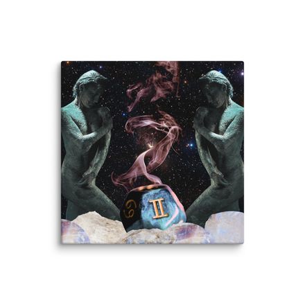 Zodiac Collection - Gemini Canvas 