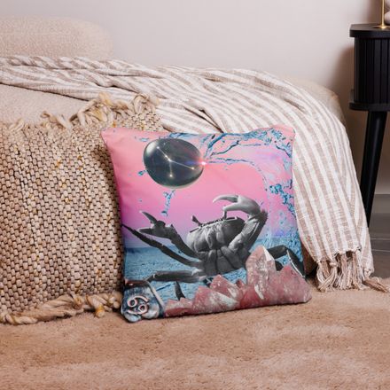 Zodiac Collection - Cancer Pillow Cover