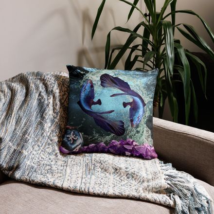 Zodiac Collection - Pisces Pillow Cover